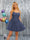 A-Line Spaghetti Straps Sleeveless Short Dresses with Appliques