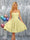 A-Line Spaghetti Straps Sleeveless Short Dresses with Appliques