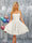 A-Line Spaghetti Straps Sleeveless Short Dresses with Appliques