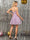 A-Line/Princess Spaghetti Straps Tulle Short Dresses with Sequins