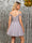 A-Line/Princess Spaghetti Straps Tulle Short Dresses with Appliques