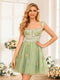 A-Line/Princess Sleeveless Short Party Dresses with Embroidery