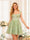 A-Line/Princess Sleeveless Short Party Dresses with Embroidery