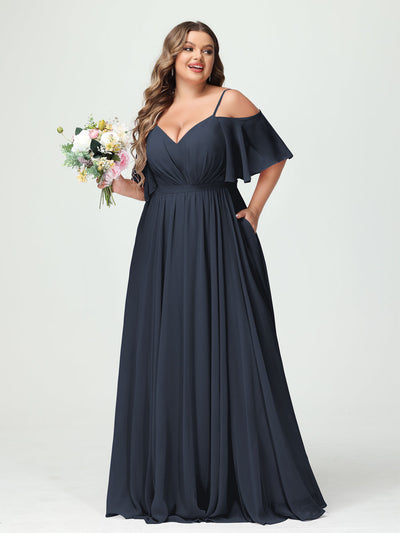 Navy Blue Bridesmaid Dresses Sizes - Lavetir Under $100,All 