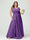 A-Line/Princess V-Neck Sleeveless Chiffon Ruffles Plus Size Bridesmaid Dresses with Pockets