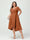 A-Line/Princess V-Neck Short Sleeves Chiffon Ruffles High-Low Plus Size Bridesmaid Dresses with Pockets