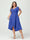 A-Line/Princess V-Neck Short Sleeves Chiffon Ruffles High-Low Plus Size Bridesmaid Dresses with Pockets