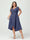 A-Line/Princess V-Neck Short Sleeves Chiffon Ruffles High-Low Plus Size Bridesmaid Dresses with Pockets