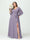 A-Line/Princess V-Neck Long Sleeves Chiffon Split Side Plus Size Bridesmaid Dresses With Pockets Belt