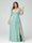 A-Line/Princess Spaghetti Straps Short Sleeves Chiffon Ruched Split Side Plus Size Bridesmaid Dresses with Pockets