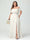 A-Line/Princess Off-the-Shoulder Short Sleeves Chiffon Split Side Plus Size Bridesmaid Dresses with Pockets