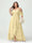 A-Line/Princess Spaghetti Straps V-Neck Short Sleeves Chiffon Ruffles Asymmetrical Plus Size Bridesmaid Dresses