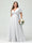 A-Line/Princess V-Neck Short Sleeves Chiffon Plus Size Bridesmaid Dresses with Pockets