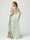Sheath/Column V-Neck Sleeveless Ruffles High Low Plus Size Dresses with Pockets & Sash
