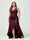 Sheath/Column V-Neck Sleeveless Ruffles High Low Plus Size Dresses with Pockets & Sash