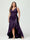 Sheath/Column V-Neck Sleeveless Ruffles High Low Plus Size Dresses with Pockets & Sash
