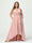 A-Line/Princess Spaghetti Straps Chiffon Ruffles Asymmetrical Plus Size Bridesmaid Dresses with Pockets