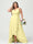 A-Line/Princess Spaghetti Straps Chiffon Ruffles Asymmetrical Plus Size Bridesmaid Dresses with Pockets