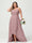 A-Line/Princess Spaghetti Straps Chiffon Ruffles Asymmetrical Plus Size Bridesmaid Dresses with Pockets