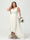 A-Line/Princess Spaghetti Straps Chiffon Ruffles Asymmetrical Plus Size Bridesmaid Dresses with Pockets
