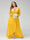 A-Line/Princess V-Neck Long Sleeves Chiffon Ruched Asymmetrical Plus Size Bridesmaid Dresses with Pockets