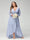 A-Line/Princess V-Neck Long Sleeves Chiffon Ruched Asymmetrical Plus Size Bridesmaid Dresses with Pockets