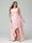 A-Line/Princess Spaghetti Straps Sleeveless Ruffles Asymmetrical Plus Size Bridesmaid Dresses