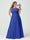 A-Line/Princess Spaghetti Straps Sleeveless Chiffon Ruched Plus Size Bridesmaid Dresses with Pockets