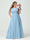 A-Line/Princess Spaghetti Straps Sleeveless Chiffon Ruched Plus Size Bridesmaid Dresses with Pockets