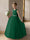 Tulle Ball Gown/Princess Flower Girl Dresses With Pearls & Satin Bowknot