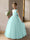 Tulle Ball Gown/Princess Flower Girl Dresses With Pearls & Satin Bowknot