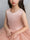 Crew Neck Tulle Flower Girl Dresses with Pearls & Satin Bowknot