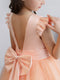 Tulle Ball Gown/Princess Short Sleeves Flower Girl Dresses With Bowknot
