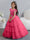 Tulle Ball Gown/Princess Flower Girl Dresses With Tiered Pleats & Rhinestones
