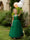 V-Neck Sleeveless Tulle Flower Girl Dresses with Satin Bowknot