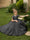 Crew Neck Tulle Flower Girl Dresses with Applique & Satin Bowknot