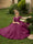 Crew Neck Tulle Flower Girl Dresses with Applique & Satin Bowknot
