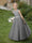 Crew Neck Tulle Flower Girl Dresses with Applique & Sash