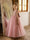 Crew Neck Tulle Flower Girl Dresses with Applique & Satin Bowknot
