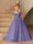 Off-the-Shoulder Tulle Flower Girl Dresses with Pearls