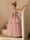 Crew Neck Tulle Flower Girl Dresses with Pearls & Satin Bowknot
