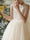 Crew Neck Tulle Flower Girl Dresses with Rhinestones & Bowknot