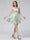 A-Line Sleeveless Backless Short Dresses with Spaghetti Straps