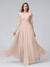 A-Line Halter Sleeveless Ruched Floor-Length Chiffon Bridesmaid Dresses