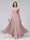 A-Line Halter Sleeveless Ruched Floor-Length Chiffon Bridesmaid Dresses