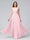 A-Line Halter Sleeveless Ruched Floor-Length Chiffon Bridesmaid Dresses