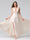 A-Line Spaghetti Straps V-Neck Sleeveless Long Chiffon Bridesmaid Dresses With Split Side