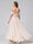 A-Line Off-the-Shoulder Sleeveless Ruched Long Chiffon Bridesmaid Dresses with Split Side