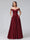 A-Line Off-the-Shoulder Sweetheart Satin Maxi Dresses with Pockets
