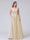 A-Line Off-the-Shoulder Sweetheart Satin Maxi Dresses with Pockets